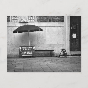 Postal del soporte del gondolero