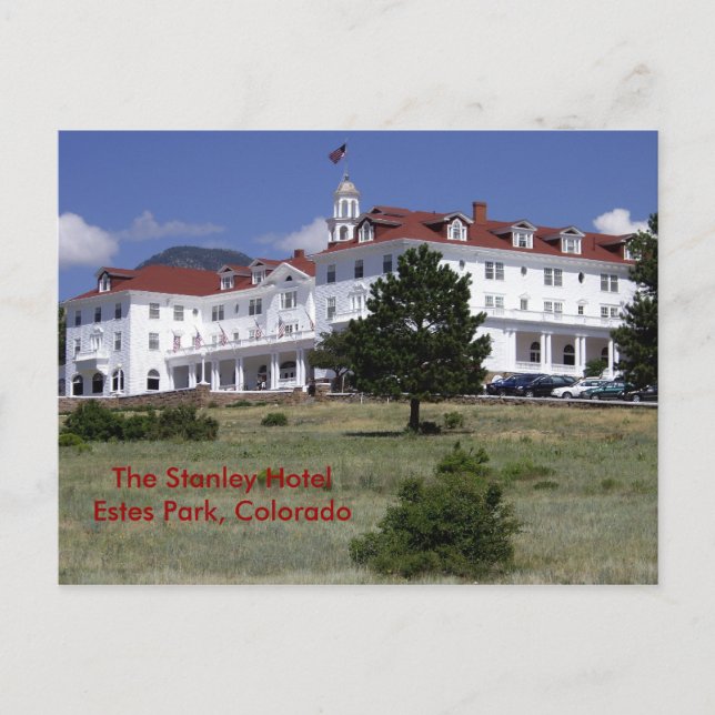 postal del Stanley Hotel (Anverso)