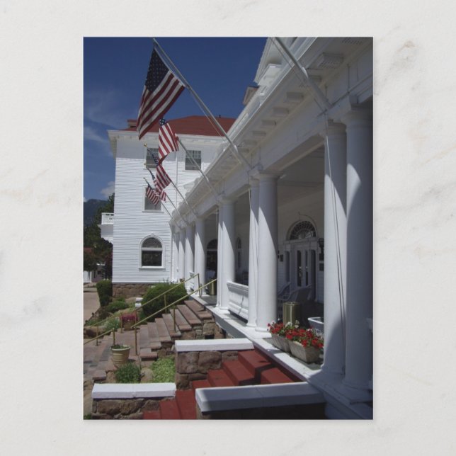 postal del Stanley Hotel (Anverso)