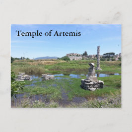Postal del Templo de Artemis