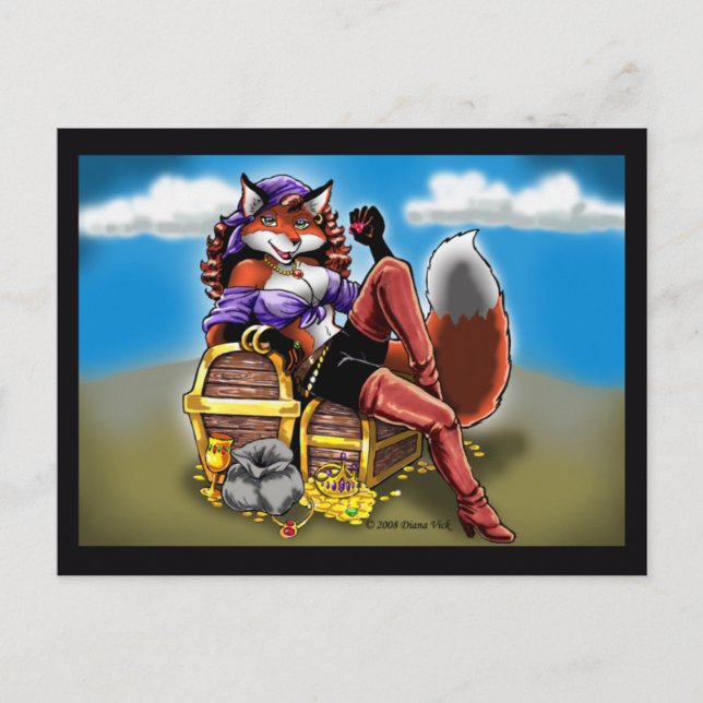 Postal del tesoro (Anverso)