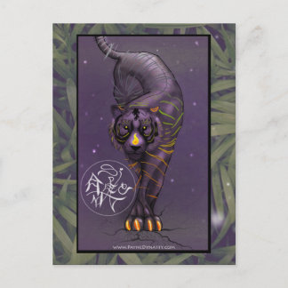 Postal del tigre zodiaco chino