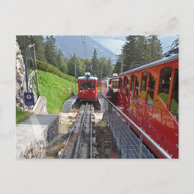 Postal del tren Pilatus