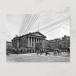 Postal del tribunal de Nashville Tennessee de 1900