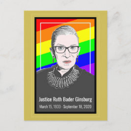 Postal del Tribunal Supremo Ruth Bader Ginsburg