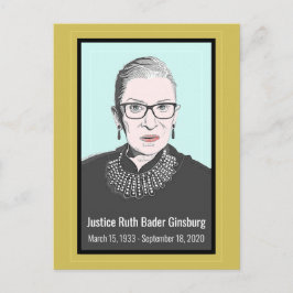 Postal del Tribunal Supremo Ruth Bader Ginsburg