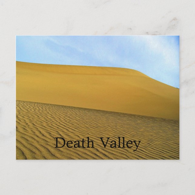 Postal del Valle de la Muerte (Anverso)