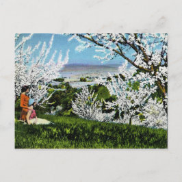 Postal del valle de Santa Clara del vintage