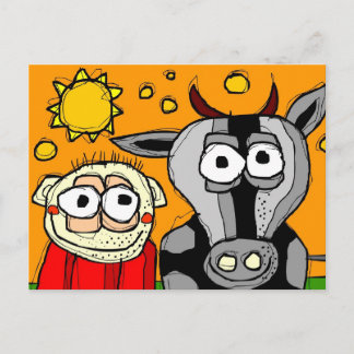 postal del "vaquero"