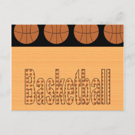 Postal del ventilador de baloncesto