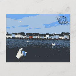 Postal del viaje de Irlanda del vintage