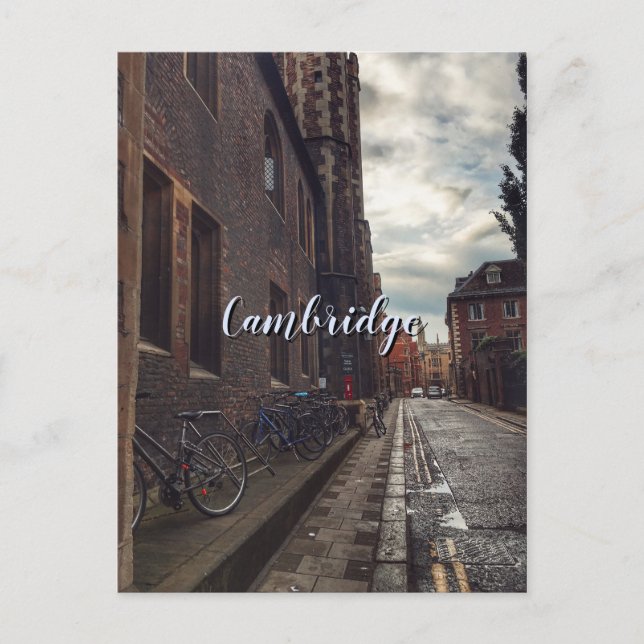 Postal del viaje de la AVENTURA el | CAMBRIDGE (Anverso)