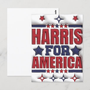 Postal Del Vicepresidente Al Presidente Kamal Harris 2024