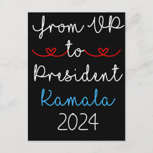 Postal Del Vicepresidente Al Presidente Kamala 2024 VP Ka