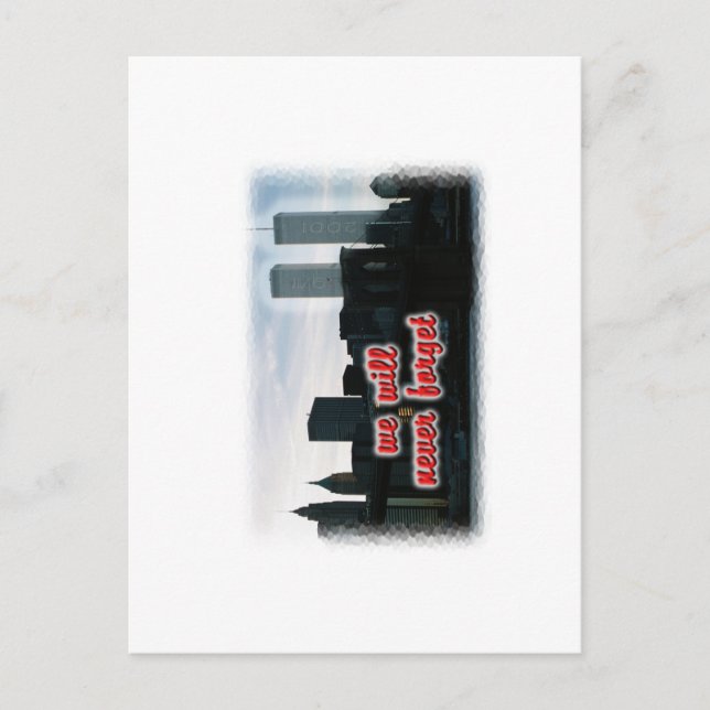 Postal del World Trade Center (Anverso)