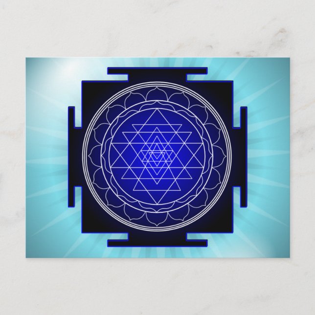 postal del yantra del sri (Anverso)
