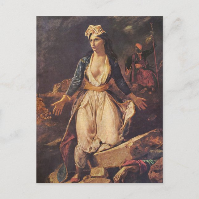 Postal Delacroix Art (Anverso)