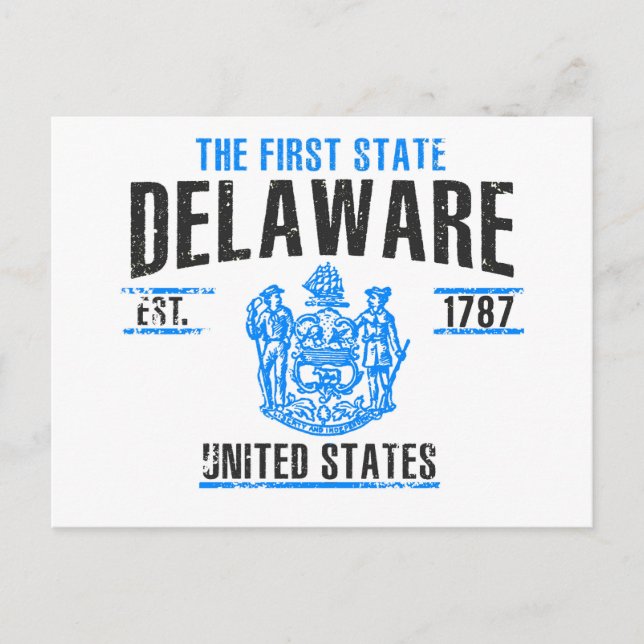 Postal Delaware (Anverso)
