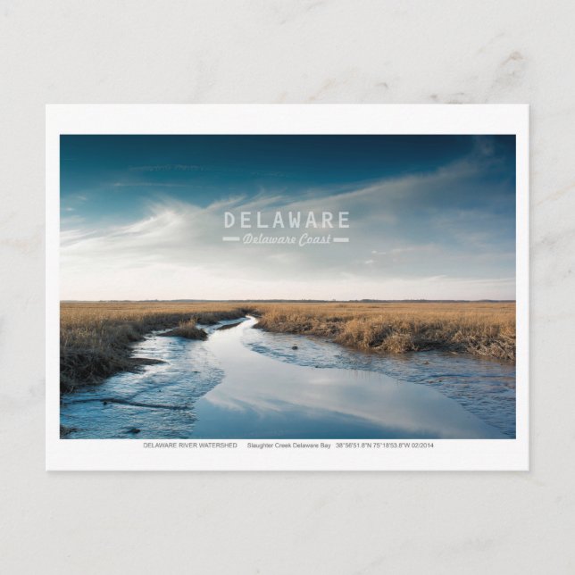 Postal Delaware. (Anverso)