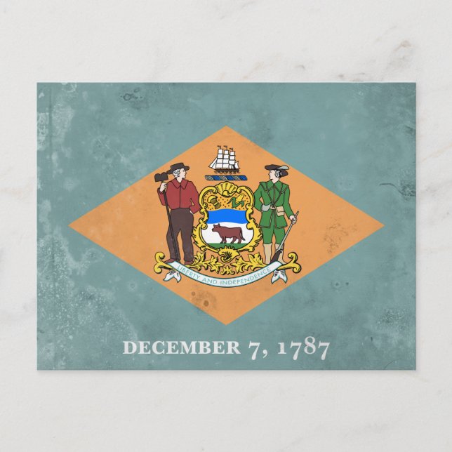 Postal Delaware (Anverso)