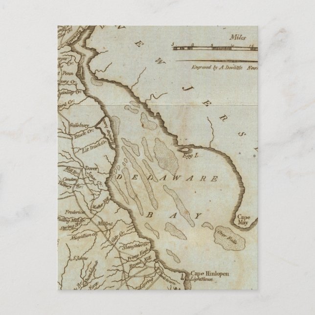 Postal Delaware 3 (Anverso)