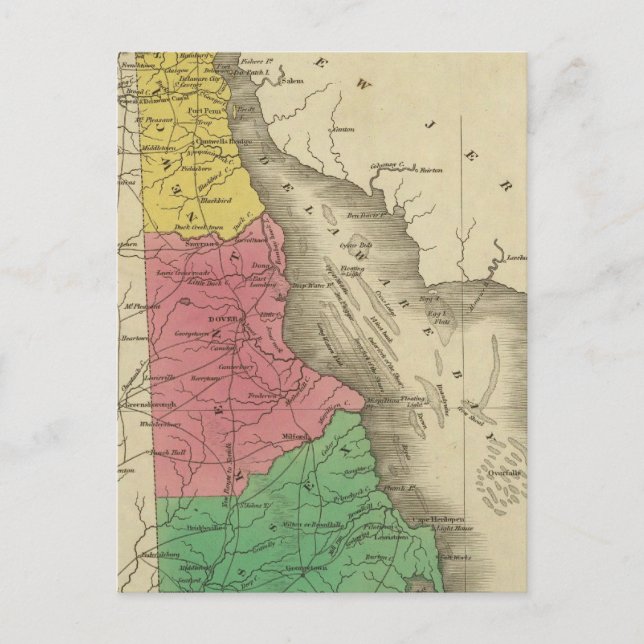 Postal Delaware 4 (Anverso)