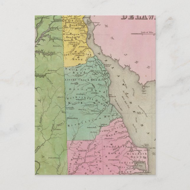 Postal Delaware 7 (Anverso)