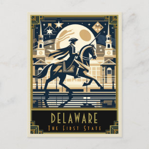 Postal Delaware   Art Deco