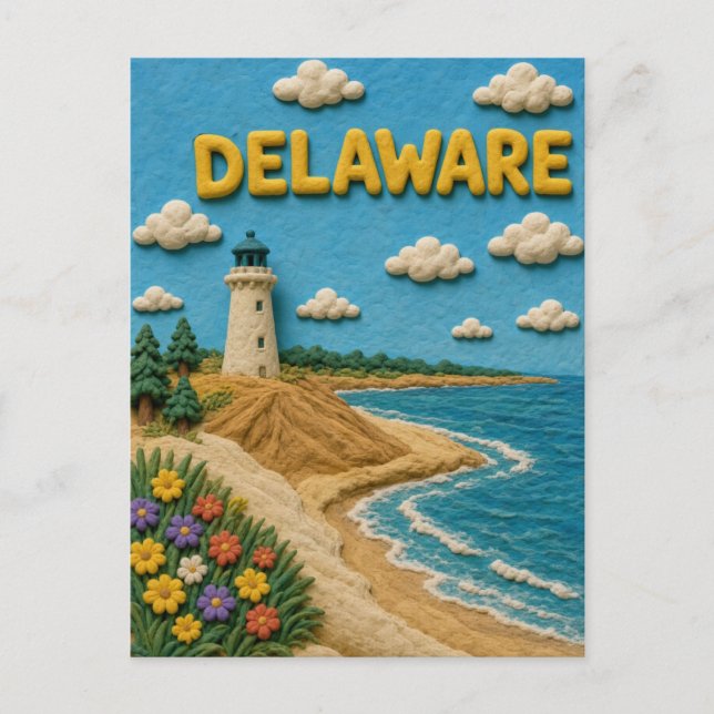 Postal Delaware Cape Henlopen Moderno KLAYKOO (Anverso)