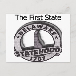 Postal Delaware El Primer Estado