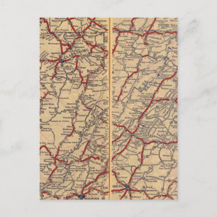 Postal Delaware, Maryland, Virginia, Virginia Occidental