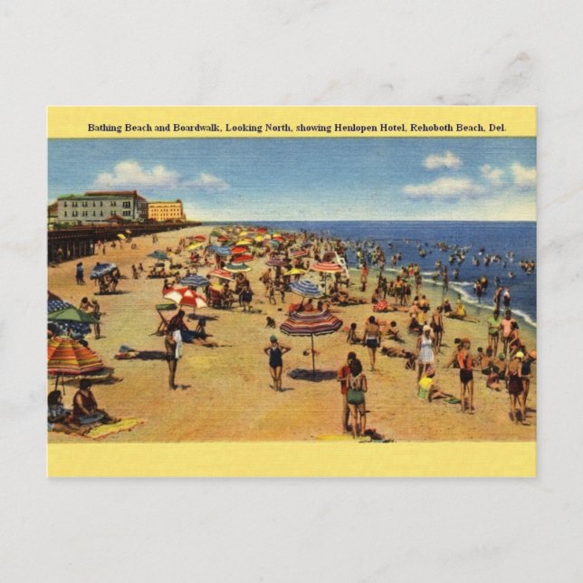 Postal Delaware Rehoboth Beach (Anverso)