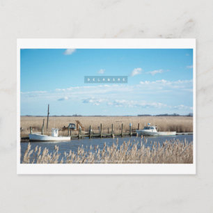 Postal Delaware rural y silvestre.