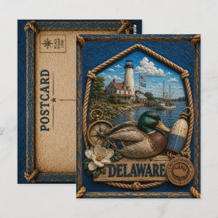 Postal Delaware Viajes Antiguos