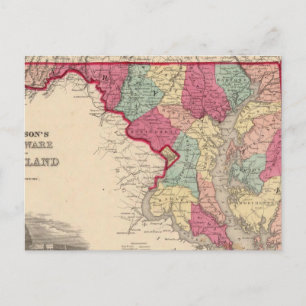 Postal Delaware y Maryland