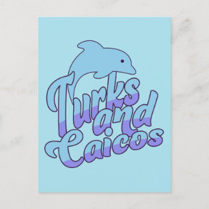 Postal Delfín de Turcas y Caicos