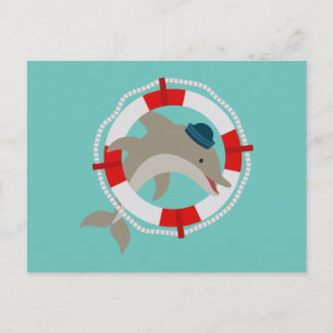 Postal Delfin Delphin Dolphin