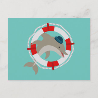 Postal Delfin Delphin Dolphin