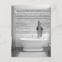 Delfín en Bathtub Baño de burbujas