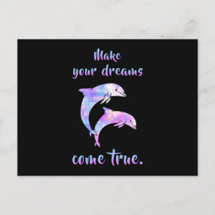 Postal Delfines Delfín Animal Mar Océano Agua Regalo Dive