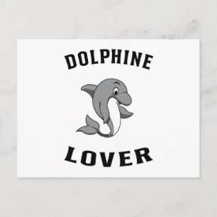 Postal Delfines Delfín Océano Mar Animal Agua Regalo Idea