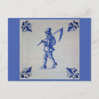 Delft Blue Tile - Plantilla