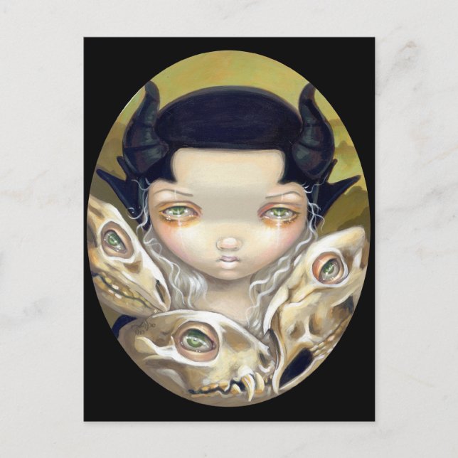 Postal "Delicados Huesos" (Anverso)