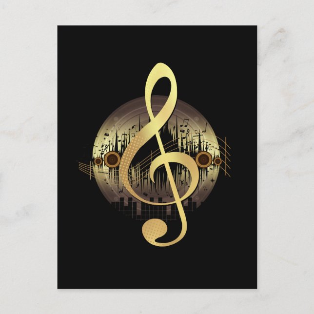 Postal Deliciosa Tune - Oro