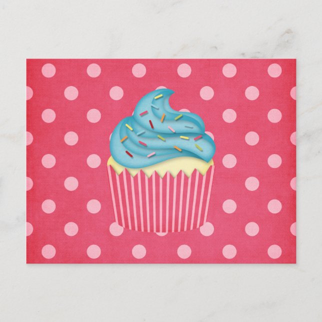 Postal delicioso pastel (Anverso)