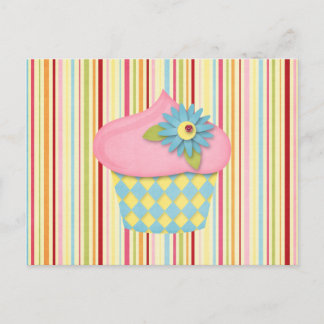 Postal delicioso pastel