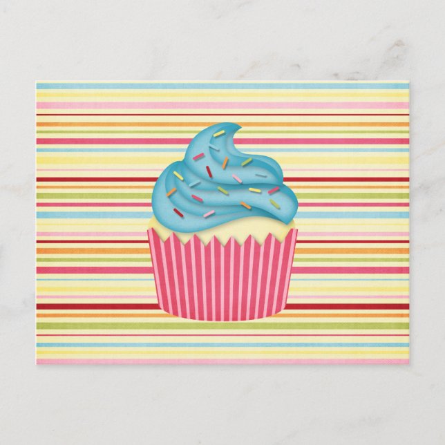 Postal delicioso pastel (Anverso)