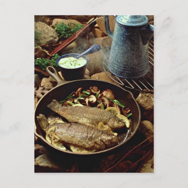 Postal Delicious Fish Fría (Anverso)