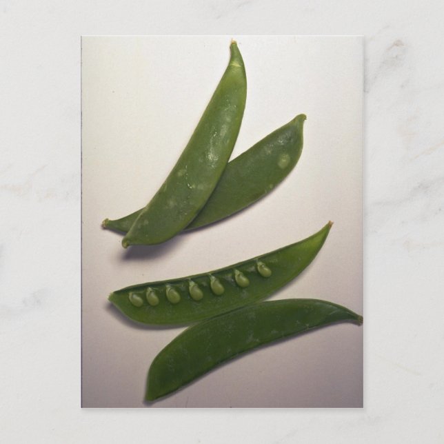 Postal Delicious Snow Peas (Anverso)