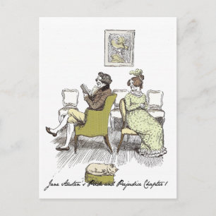 Postal Delight in Vexing, Jane Austen Pride & Prejudice